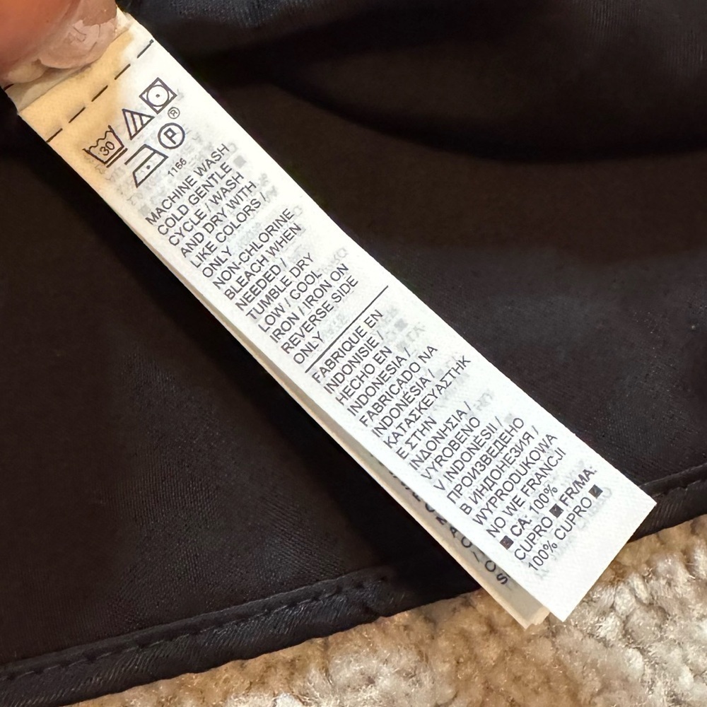 Athleta Cool Calm Slip Dress Size XS Black - Picture 9 of 10